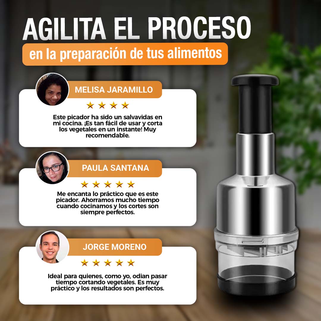 PICADOR MANUAL DE VEGETALES🎁HOY EN PROMO🎁