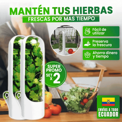 🎁PROMO 2x1🎁Conservador de Hierbas Frescas🎁PROMO 2 UNIDADES🎁