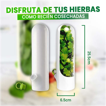 🎁PROMO 2 UNIDADES🎁CONSERVADOR DE HIERBAS FRESCAS 🎉OFERTA PARA QUITO🎉