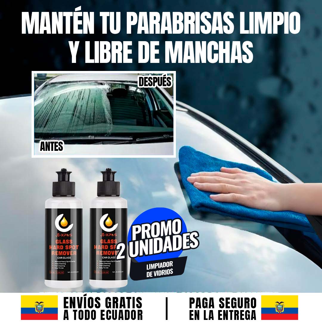 🎁HOY PROMO 2X1🎁 LIMPIADOR Y RECUBRIMIENTO DE VIDRIOS