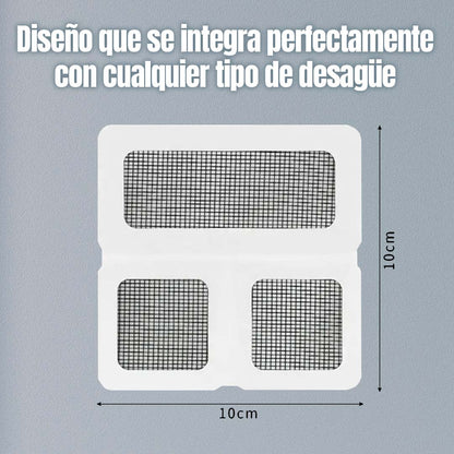 Pack 24 Filtros Atrapa-Pelos Desechables - Anti-Atascos Ducha/Bañera QUITO