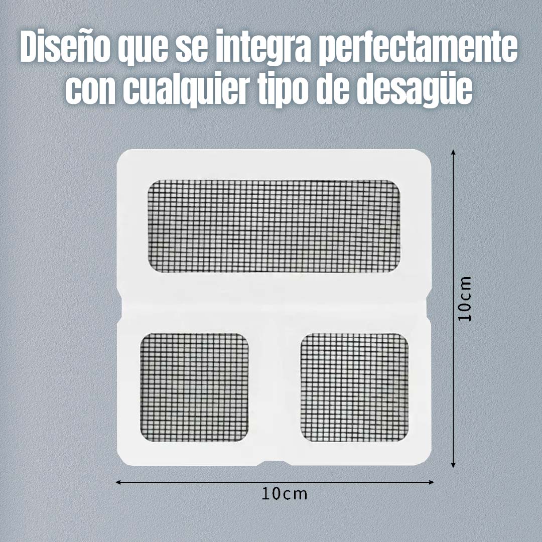 Pack 24 Filtros Desechables Atrapa-Pelos - Anti-Atascos Ducha/Bañera OFERTA QUITO-ENVÍO GRATIS