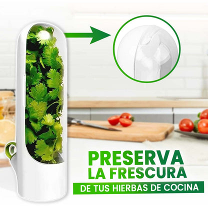 🎁PROMO 2 UNIDADES🎁CONSERVADOR DE HIERBAS FRESCAS 🎉OFERTA PARA QUITO🎉
