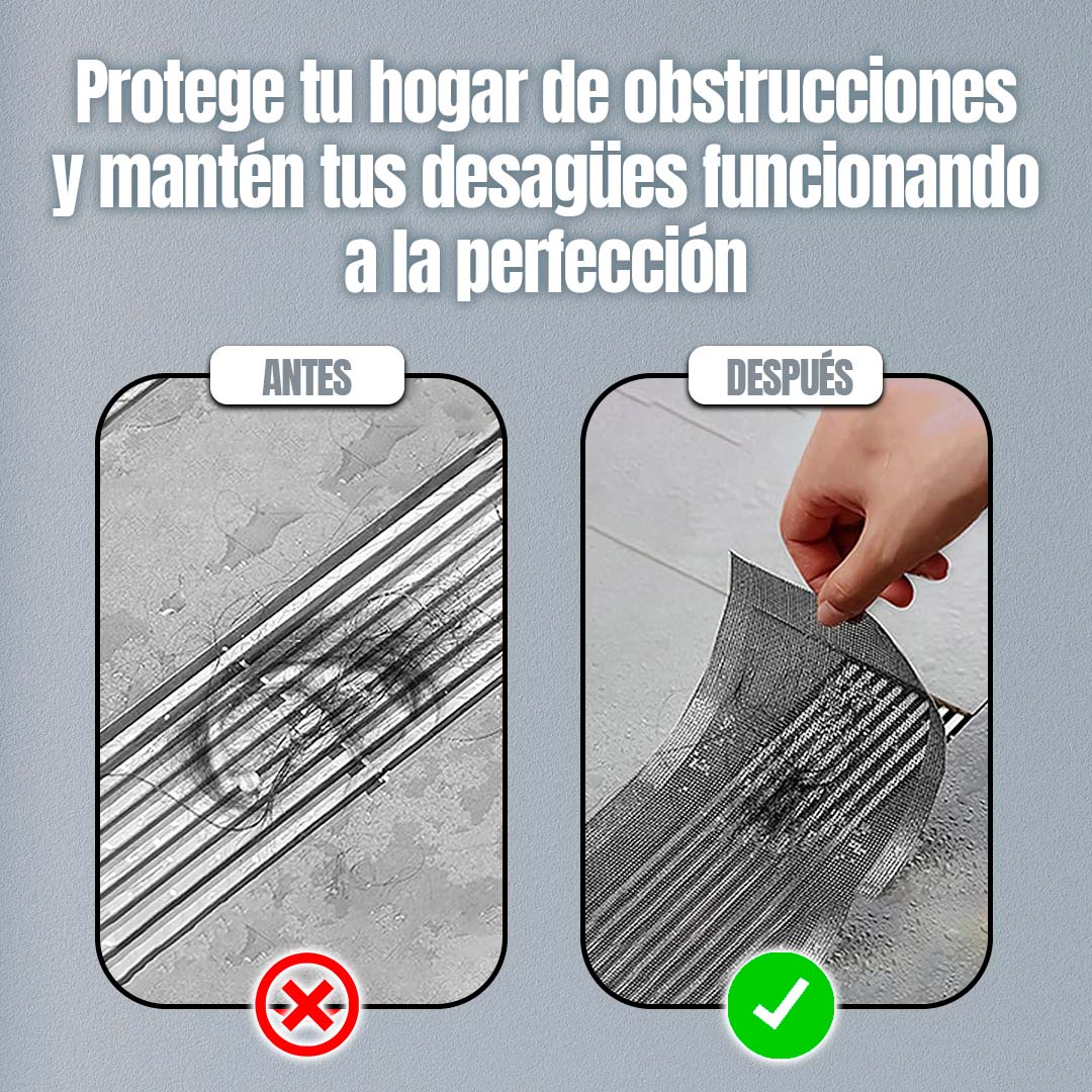 Pack 24 Filtros Desechables Atrapa-Pelos - Anti-Atascos Ducha/Bañera OFERTA QUITO-ENVÍO GRATIS