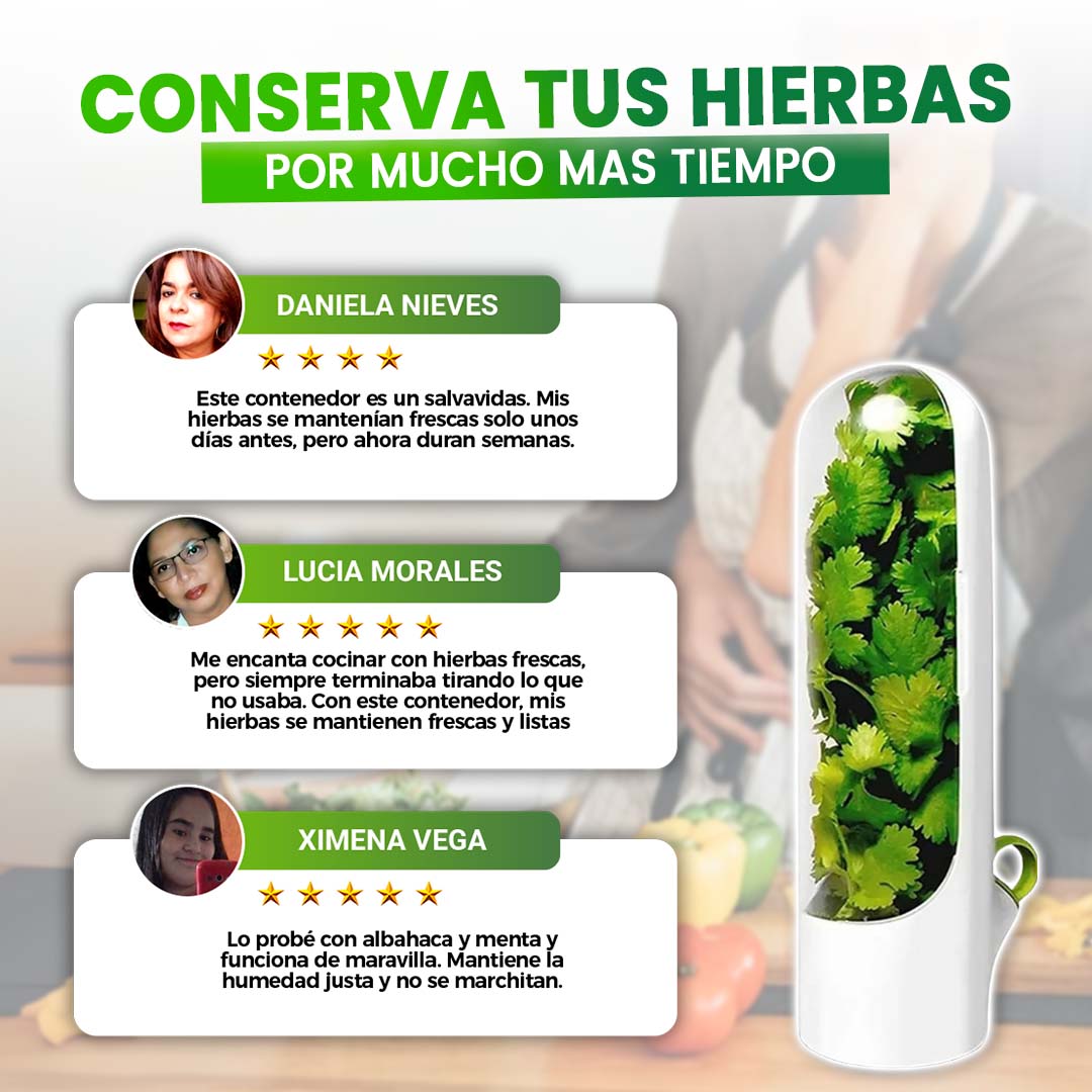 🎁PROMO 2x1🎁Conservador de Hierbas Frescas🎁PROMO 2 UNIDADES🎁