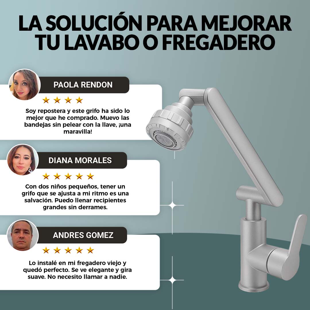 GRIFO GIRATORIO 🎁HOY ESCURRIDOR GRATIS🎁