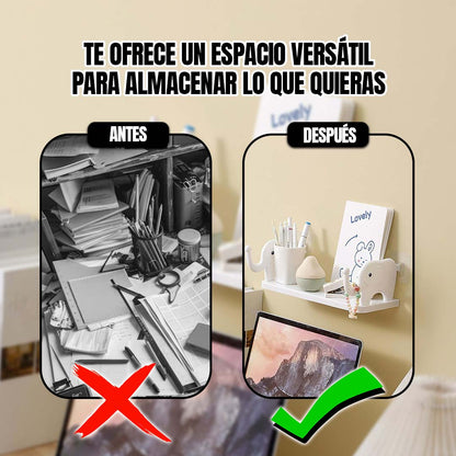 Repisa Adhesiva 🎁PROMO 1 UNIDAD🎁- FÁCIL INSTALACIÓN