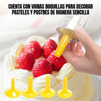 CookiePress🍪 - Prensa para hacer galletas🎁 Gratis 20 plantillas 🎁