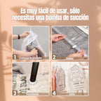 BOLSAS COLGANTES AL VACIO PARA ROPA 🎁PROMO 3 FUNDAS XL🎁