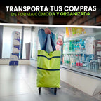CARRITO DE COMPRAS CON RUEDAS✨