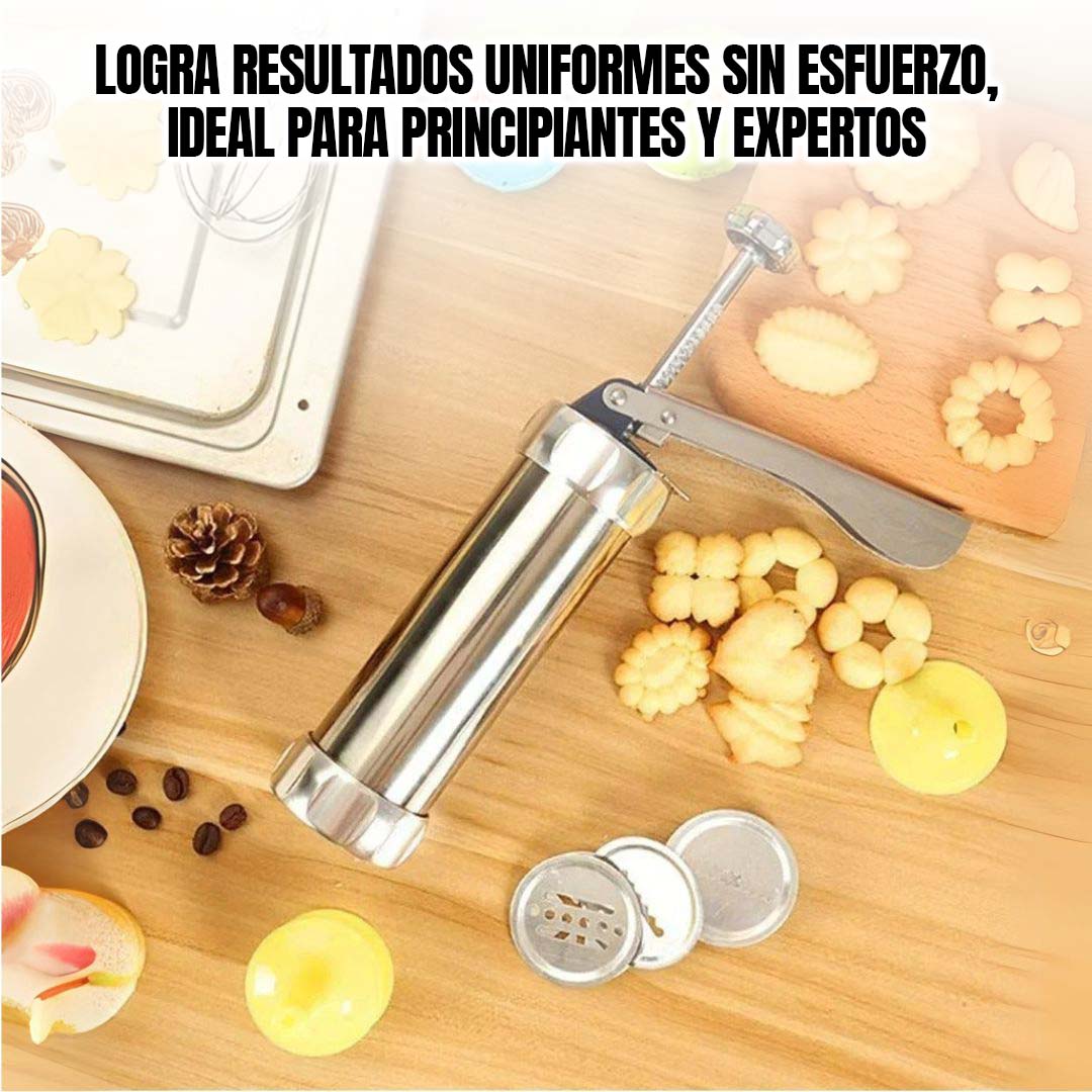 CookiePress🍪 - Prensa para hacer galletas🎁 Gratis 20 plantillas 🎁