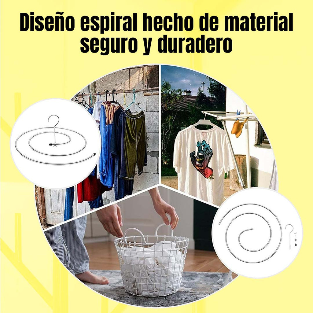 COLGADOR CIRCULAR AHORRADOR DE ESPACIO